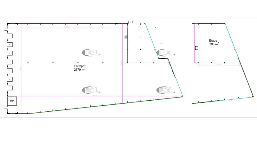 Industriel/Logistique dans Roncq à louer - Photo de l’immeuble – Image 2 sur 3