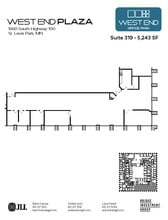1665 Utica Ave S, Saint Louis Park, MN à louer Plan d’étage– Image 1 sur 1
