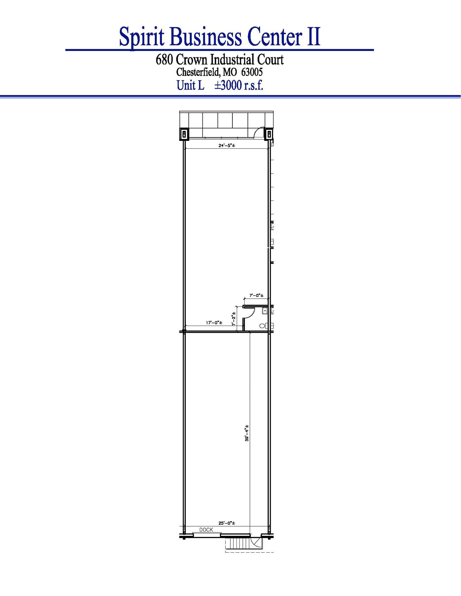 680 Crown Industrial Ct, Chesterfield, MO à louer Photo intérieure– Image 1 sur 1