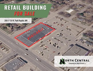 Plus de détails pour 209 1st St W, Park Rapids, MN - Local commercial à vendre