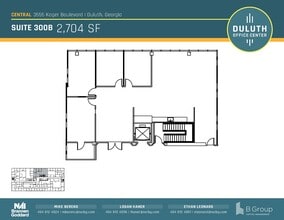 3505 Koger Blvd, Duluth, GA à louer Plan d’étage– Image 1 sur 1