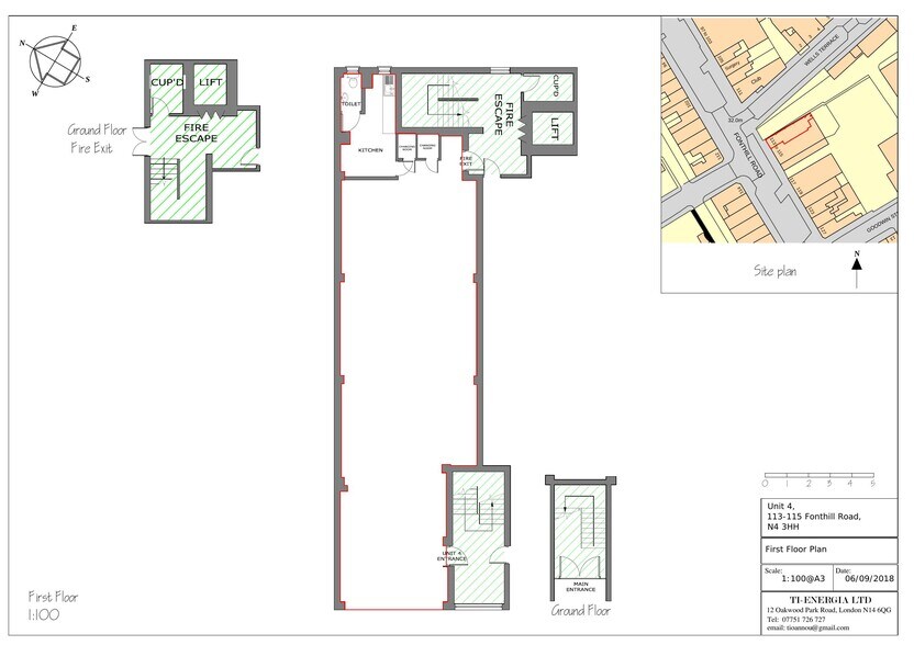 113-115 Fonthill Rd, Londres à louer - Plan d’étage – Image 3 sur 3