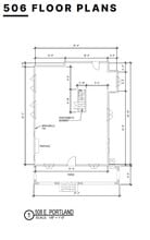 508 E Portland St, Phoenix, AZ à louer Plan d’étage– Image 1 sur 1