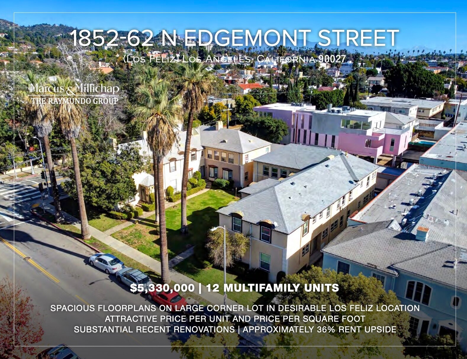 1852-1862 N Edgemont St, Los Angeles, CA à vendre Photo de l’immeuble– Image 1 sur 22
