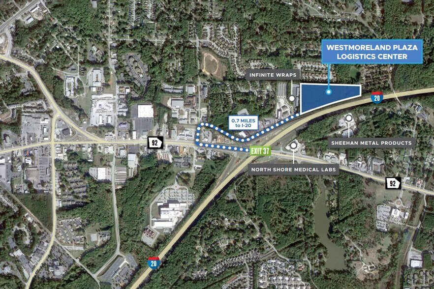 5501 Westmoreland Plz, Douglasville, GA à louer - Photo de l’immeuble – Image 2 sur 8