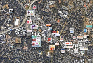 2901-3053 Freedom Dr, Charlotte, NC - Vue aérienne vue de carte