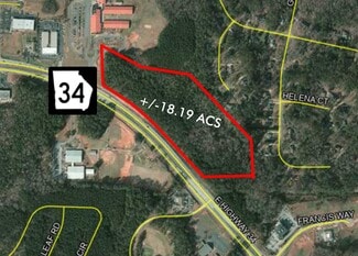 Plus de détails pour E Highway 34, Sharpsburg, GA - Terrain à vendre