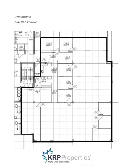 309 Legget Dr, Ottawa, ON à louer - Plan de site – Image 2 sur 6