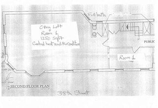 300 W 38th St, New York, NY à louer Plan d’étage– Image 2 sur 4