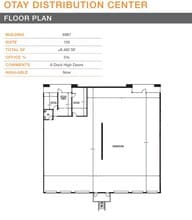 6987 Calle De Linea, San Diego, CA à louer Plan d’étage– Image 2 sur 2