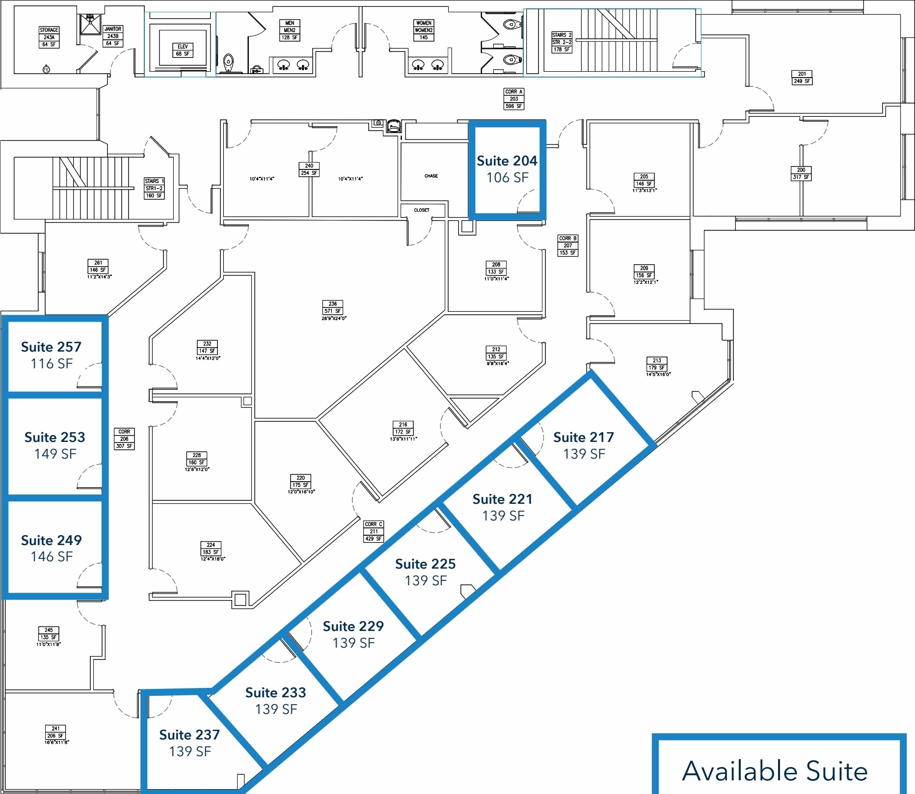 2265 Roswell Rd, Marietta, GA à louer Plan d’étage– Image 1 sur 1