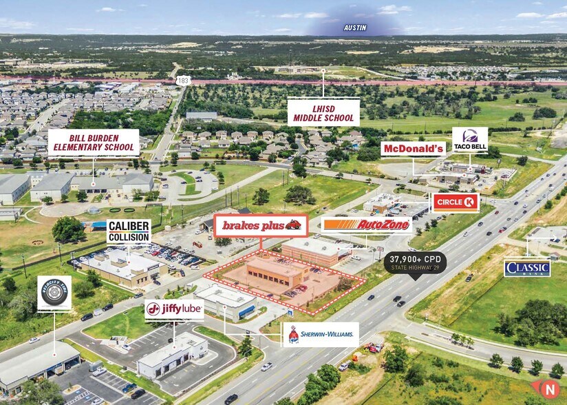 12336 W State Highway 29, Liberty Hill, TX à vendre - Photo de l’immeuble – Image 3 sur 5