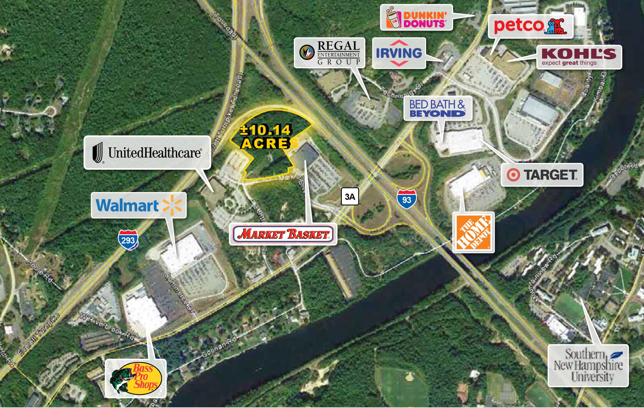1 Central Park Dr, Hooksett, NH à vendre Aérien– Image 1 sur 2