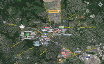 9901,9901,9903 Brownsboro Rd, Louisville, KY - VUE AÉRIENNE  vue de carte - Image1