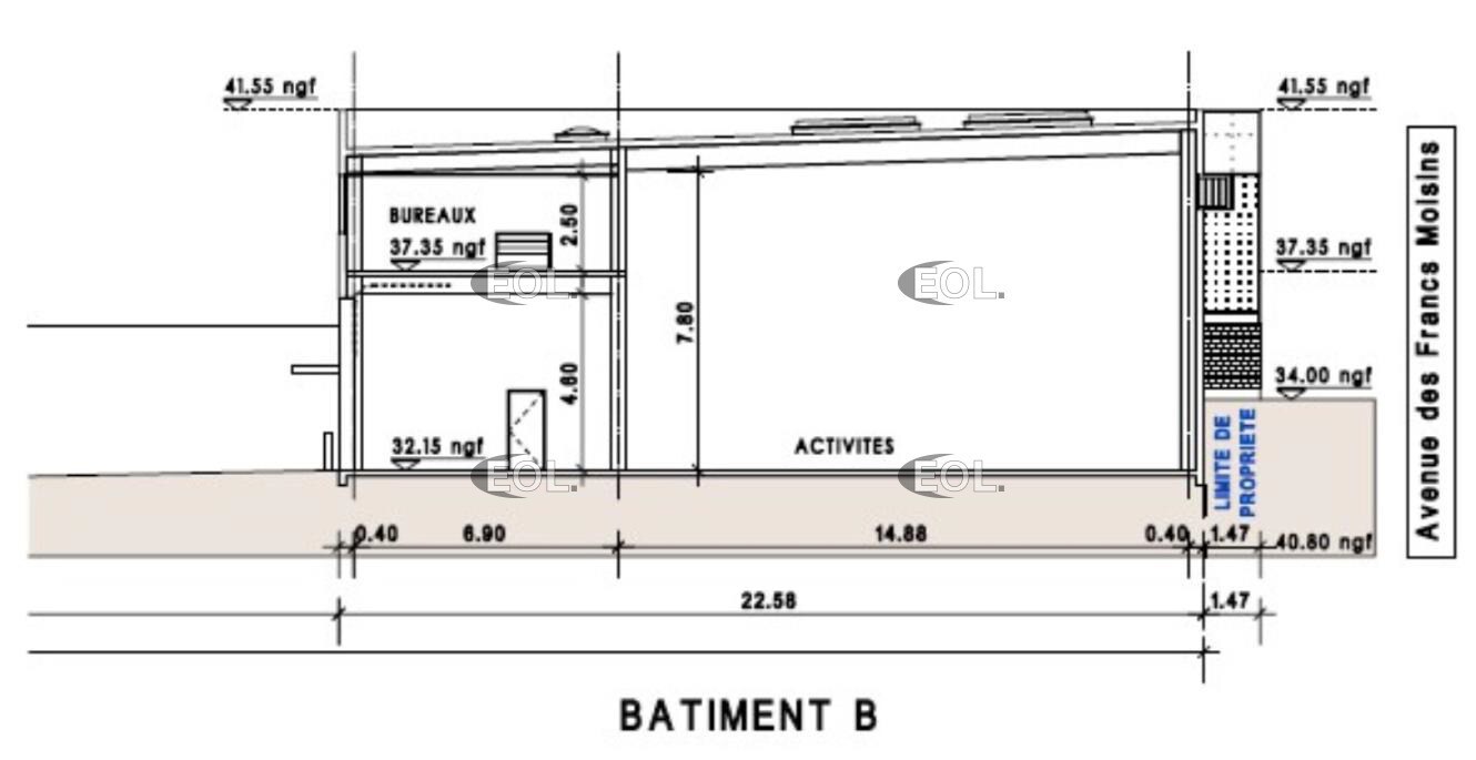 Industriel/Logistique dans Saint-Denis à louer Plan d’étage– Image 1 sur 9