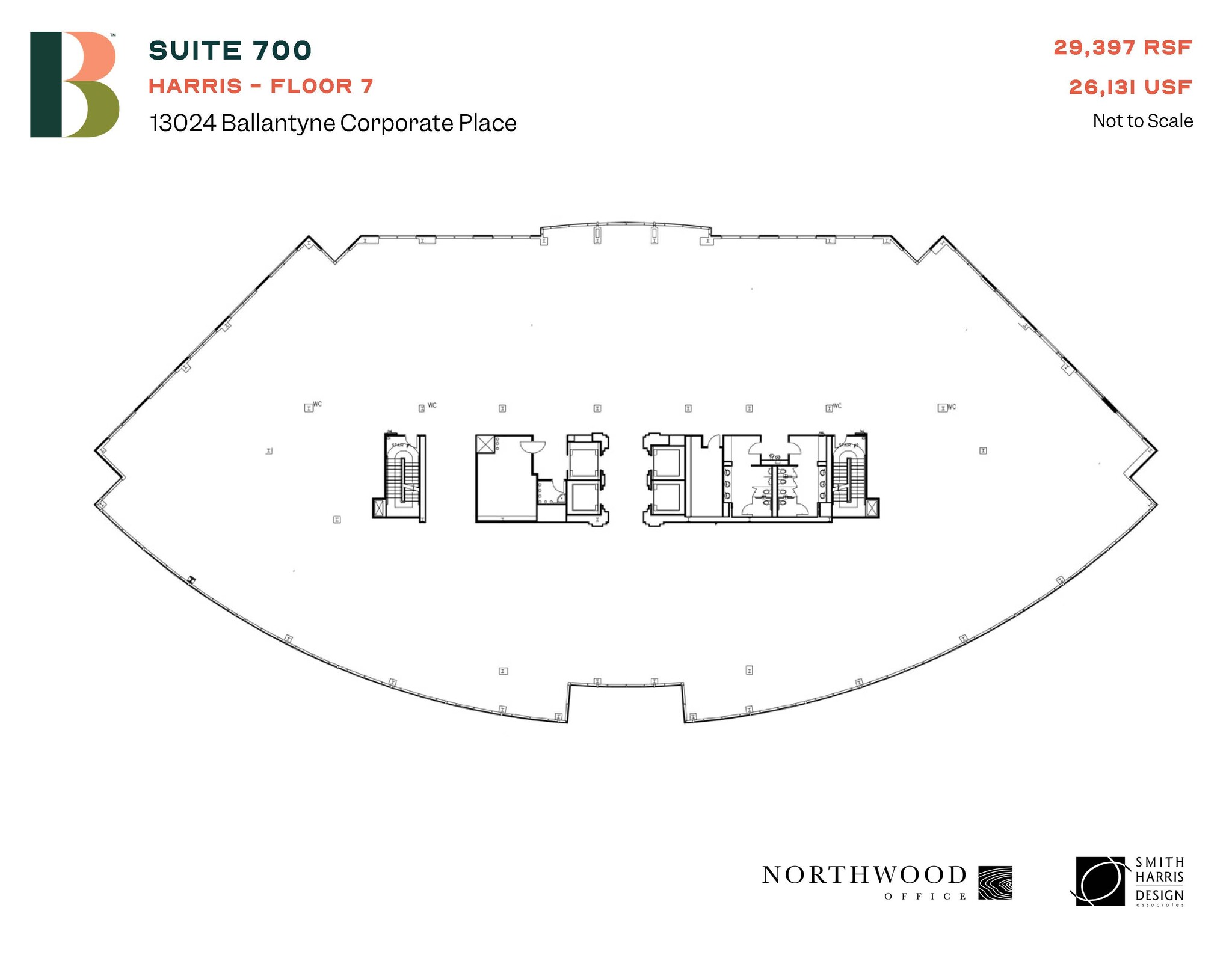 13024 Ballantyne Corporate Pl, Charlotte, NC à louer Plan d’étage– Image 1 sur 1