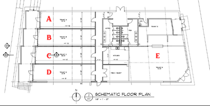 96 Depot St, Ringgold, GA à louer Plan d’étage– Image 1 sur 1