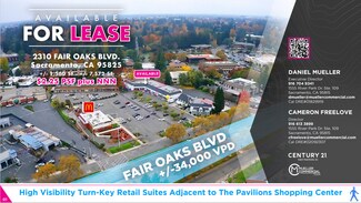 Plus de détails pour 2310 Fair Oaks Blvd, Sacramento, CA - Local commercial à louer