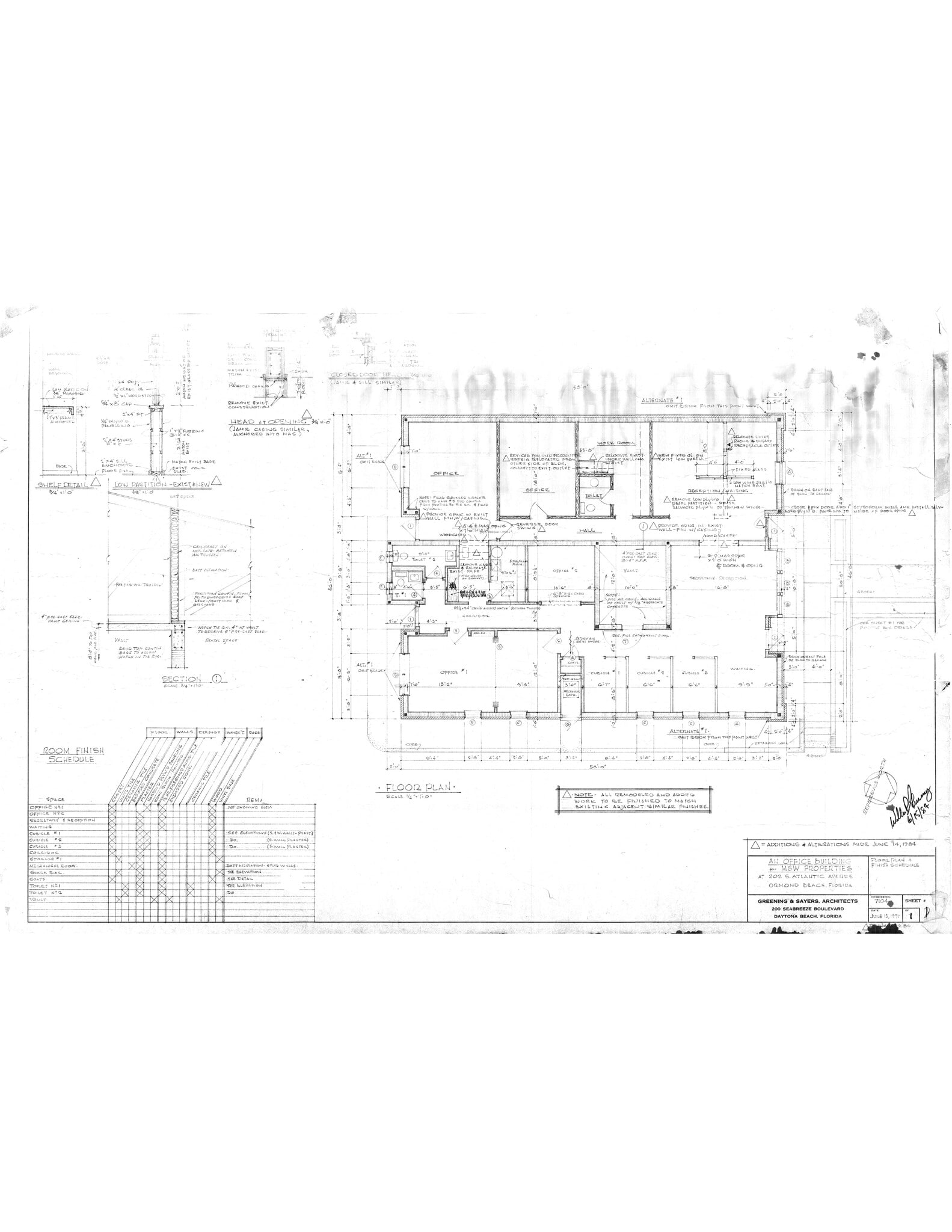 202 S Atlantic Ave, Ormond Beach, FL à louer Plan de site– Image 1 sur 13