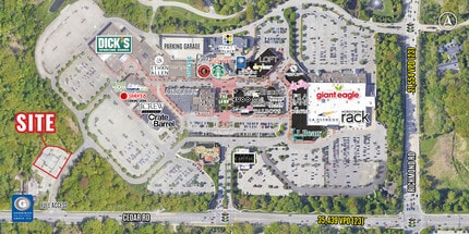 24149-25389 Cedar Rd, Lyndhurst, OH à louer Aérien– Image 2 sur 7