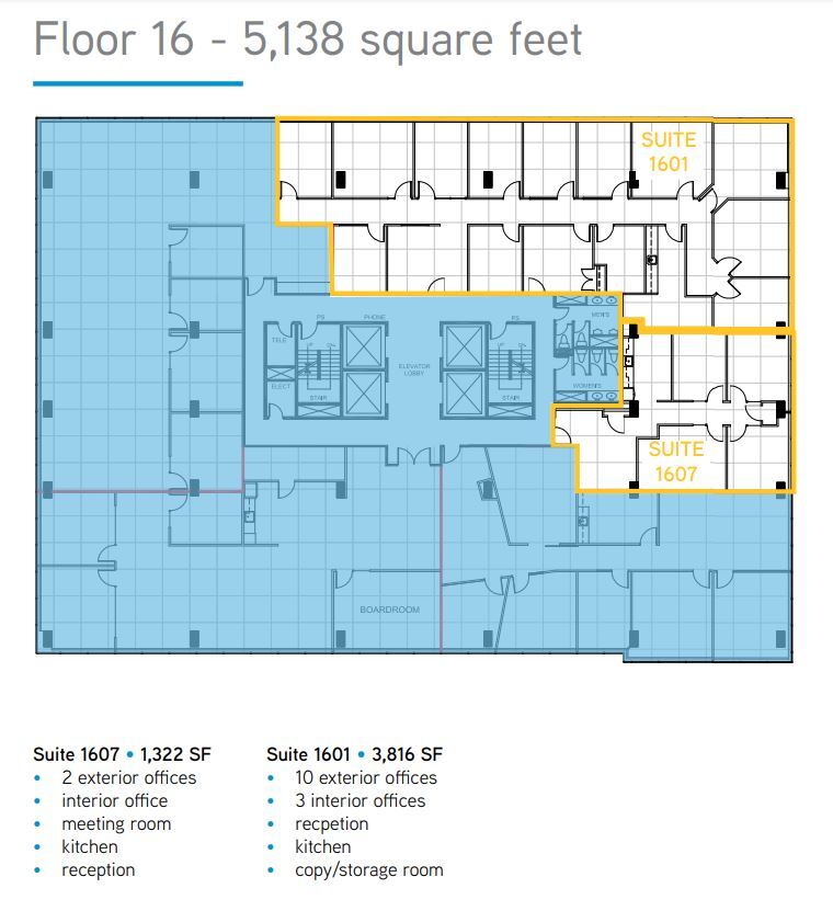 840 7th Ave SW, Calgary, AB à louer Plan d’étage– Image 1 sur 1