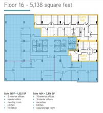 840 7th Ave SW, Calgary, AB à louer Plan d’étage– Image 1 sur 1