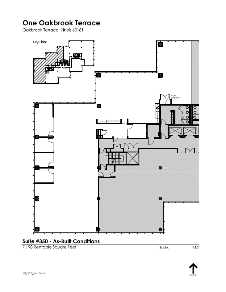 18W200 W 22nd St, Oakbrook Terrace, IL à louer Plan d’étage– Image 1 sur 1