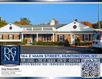 Plus de détails pour 164 E Main St, Huntington, NY - Bureau/Médical à louer