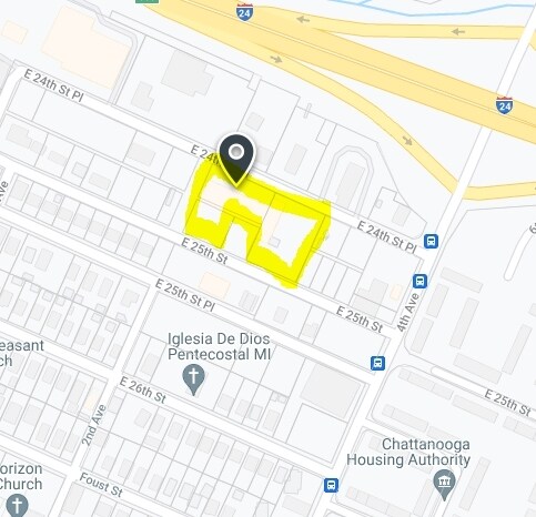 2012 E 24th Street Pl, Chattanooga, TN à vendre - Plan cadastral – Image 1 sur 1