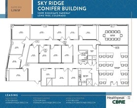10535 Park Meadows Blvd, Lone Tree, CO à louer Plan d’étage– Image 1 sur 1