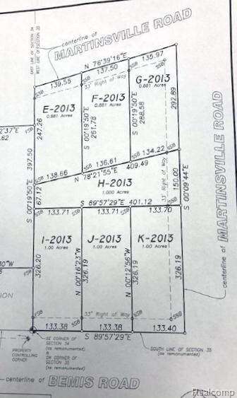 Vacant Riggs Rd, Belleville, MI à vendre Autre– Image 1 sur 2