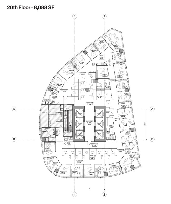 1021 W Hastings St, Vancouver, BC à louer Plan d’étage– Image 1 sur 1