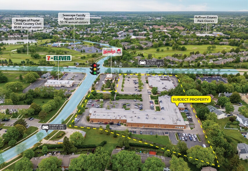 1801-1861 W Golf Rd, Schaumburg, IL à vendre - Photo de l’immeuble – Image 2 sur 13