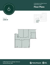 6 Montgomery Village Ave, Gaithersburg, MD à louer Plan d’étage– Image 1 sur 2