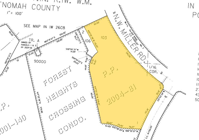 2021-2135 NW Miller Rd, Portland, OR à louer - Plan cadastral – Image 2 sur 9