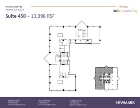 6 Concourse Pky NE, Atlanta, GA à louer Plan d’étage– Image 1 sur 1