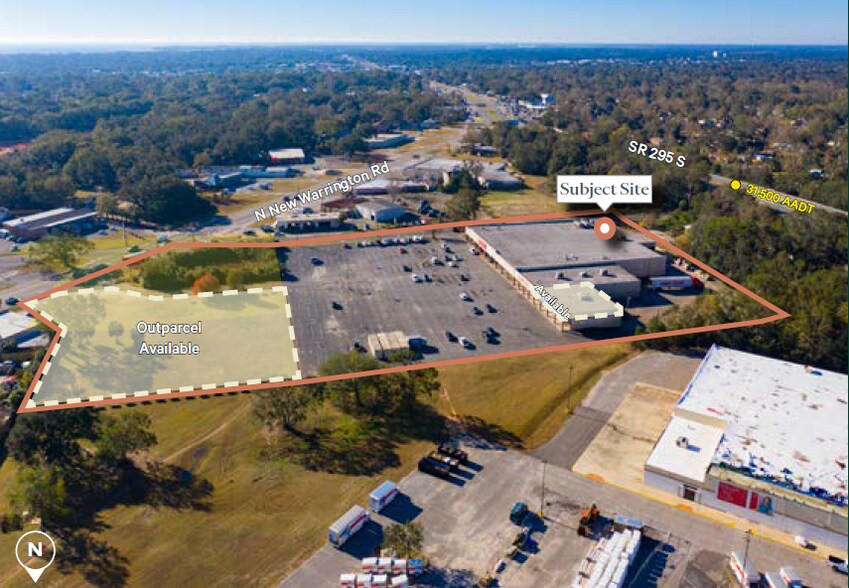 4324 Lillian Hwy, Pensacola, FL à louer - Photo de l’immeuble – Image 1 sur 4