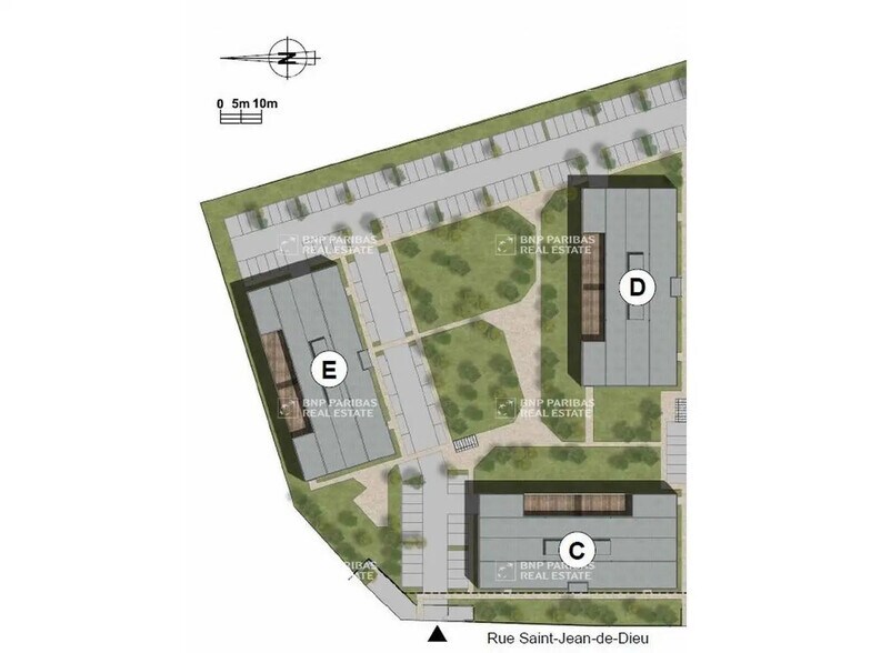 Bureau dans Lyon à louer - Plan de site – Image 1 sur 3