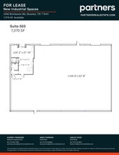 1500 Brittmoore Rd, Houston, TX à louer Plan de site– Image 1 sur 1
