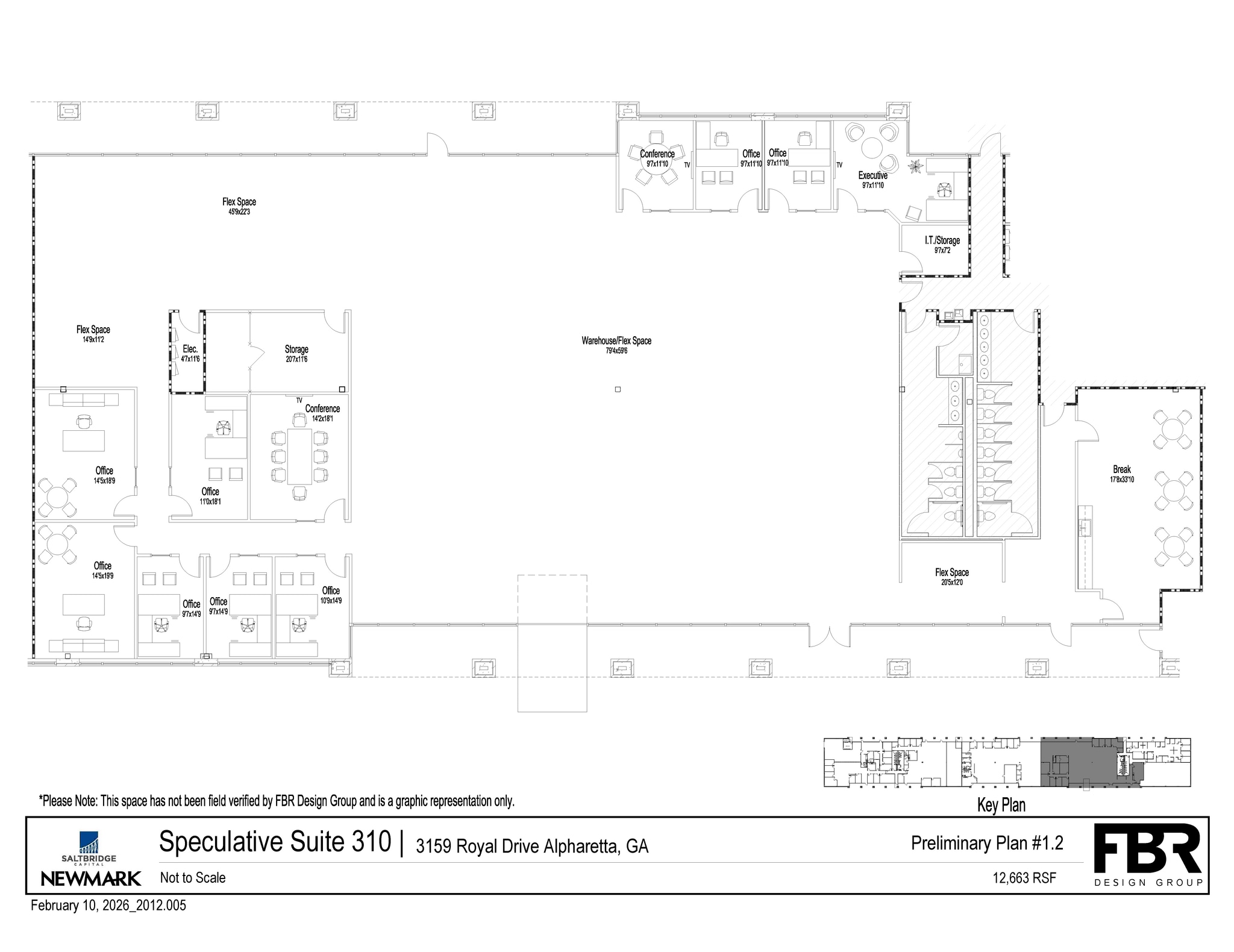 3159 Royal Dr, Alpharetta, GA à louer Plan d’étage– Image 1 sur 1