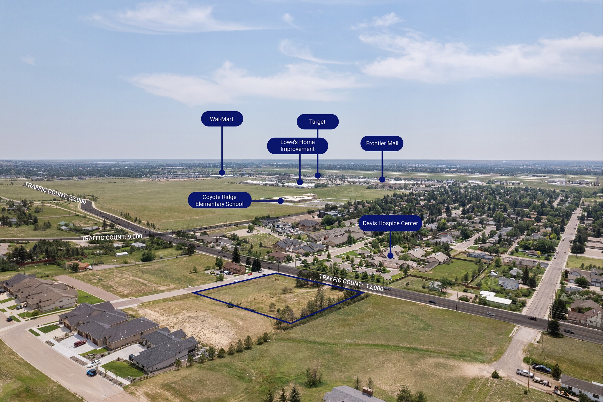 918 Storey Blvd, Cheyenne, WY à vendre Aérien– Image 1 sur 7