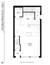 613 W Briar Pl, Chicago, IL à louer Plan de site– Image 2 sur 2