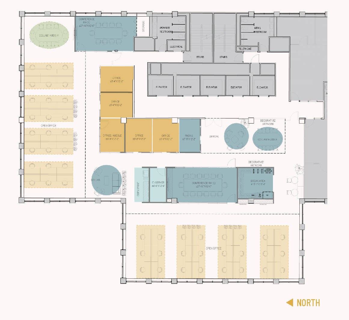 600 Stewart St, Seattle, WA à louer Plan d’étage– Image 1 sur 17