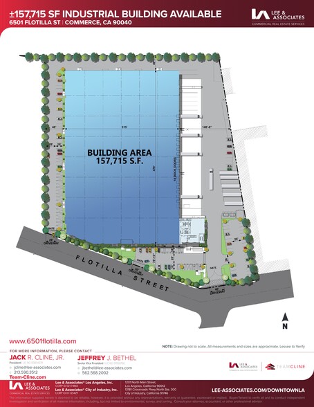 6501 Flotilla St, Commerce, CA à louer - Plan de site – Image 2 sur 2