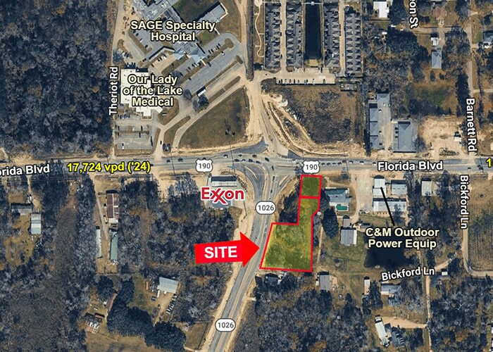 Juban Road, Denham Springs, LA à vendre - Photo principale – Image 1 sur 2
