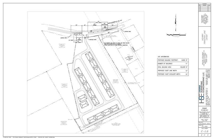 7750 Rendon Bloodworth Road, Mansfield, TX à vendre - Plan de site – Image 3 sur 8