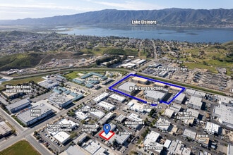 560 Birch St, Lake Elsinore, CA - Vue aérienne vue de carte - Image1