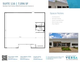 550 N Commons Dr, Aurora, IL à louer Plan d’étage– Image 2 sur 4