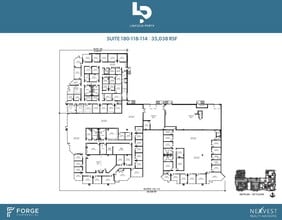 14500 Trinity Blvd, Fort Worth, TX à louer Plan d’étage– Image 1 sur 2