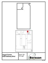 6325 Gateway Blvd NW, Edmonton, AB à louer Plan d’étage– Image 1 sur 1